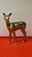 Vintage Rehkitz Figur aus Messing, klein aber fein!