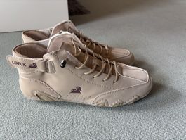  Schuhe Modell Ldeck beige neuwertig