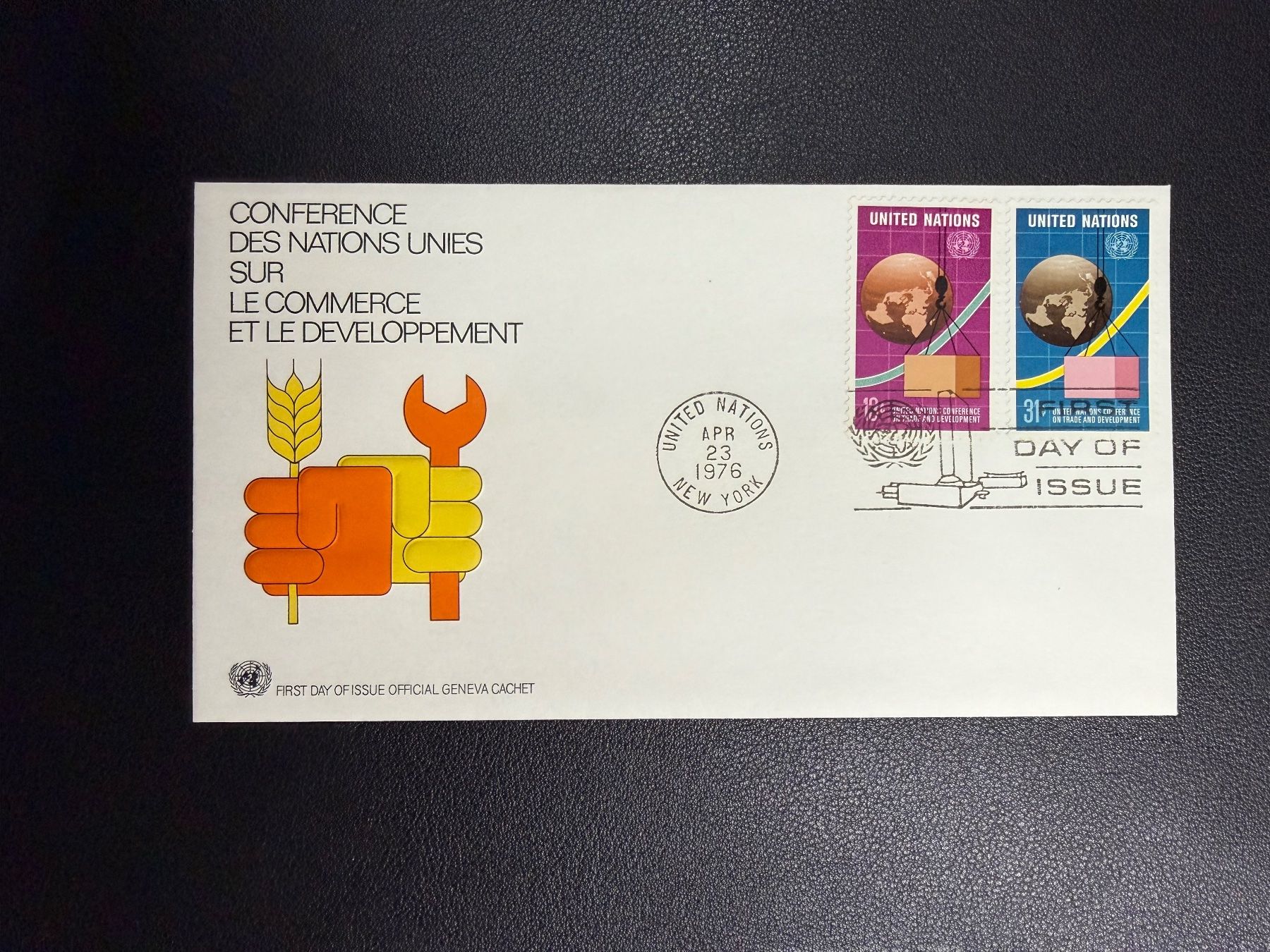 Tutti i francobolli: UNO New York FDC 1976 – Usato da oberrüti venduto da jeanmei