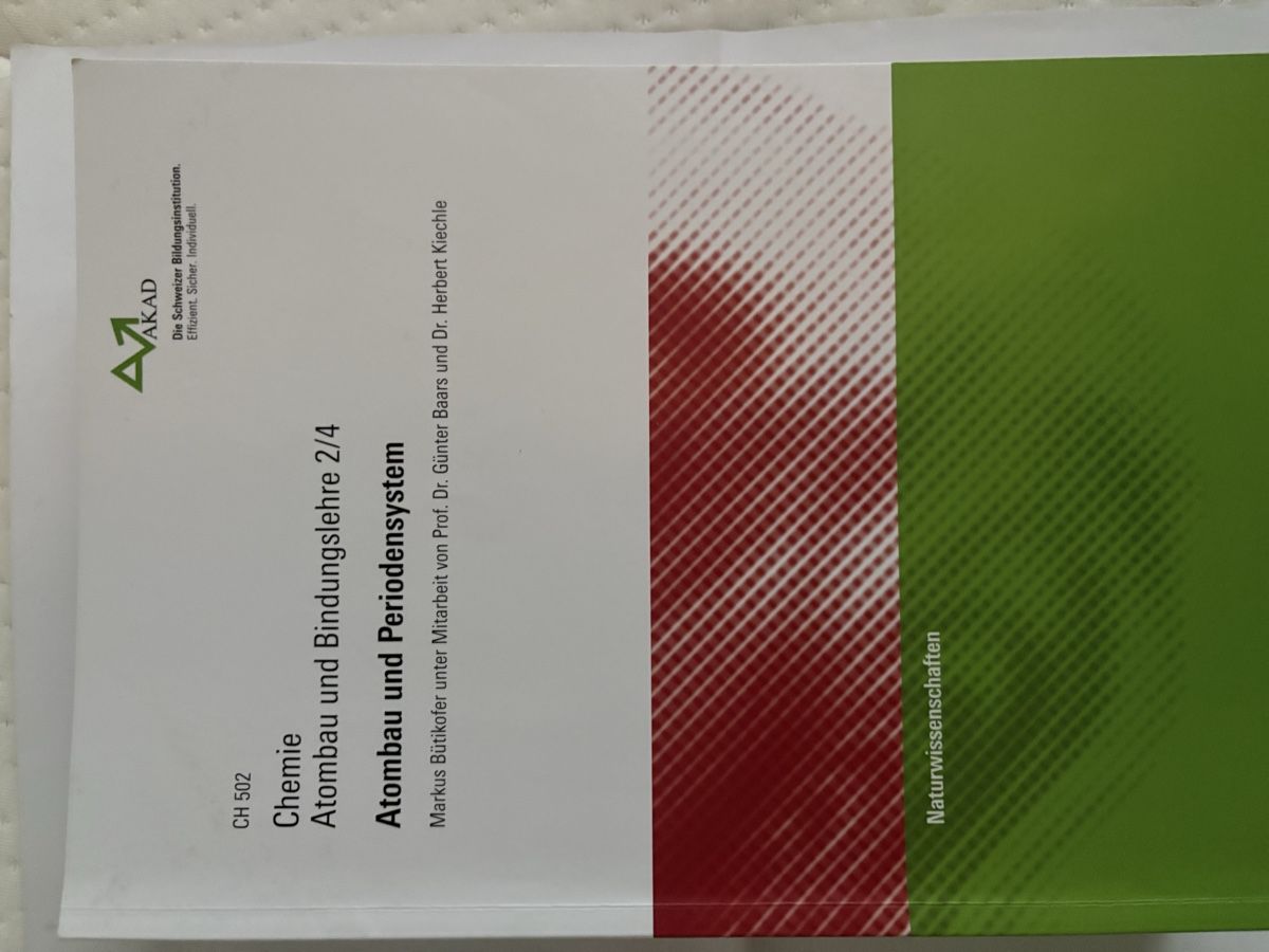 Bücher: Compendio Chemie – Gebraucht aus Allenwinden von ard_gy9p 2