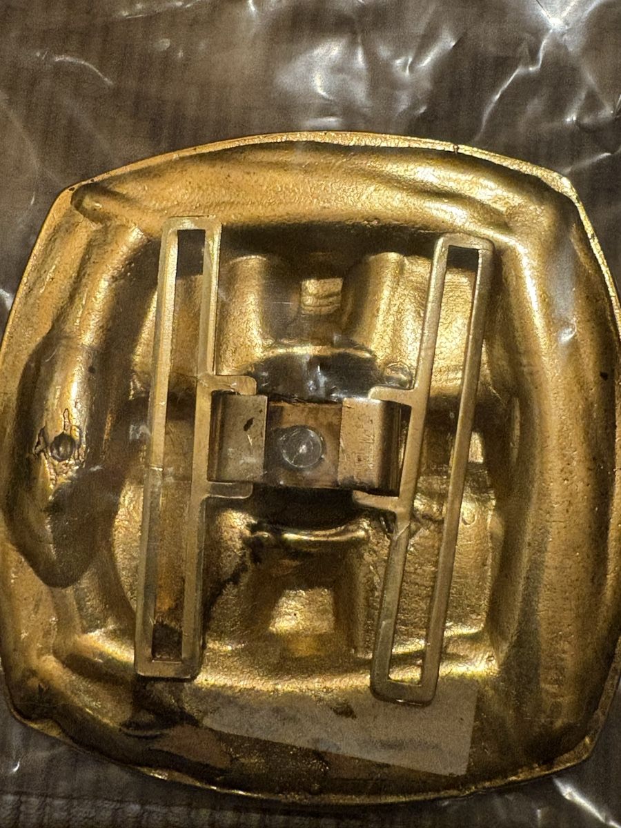 Fibbie per cinture: Gürtelschnalle gold farbig – Usato da Rümlang venduto da euqinom16 3