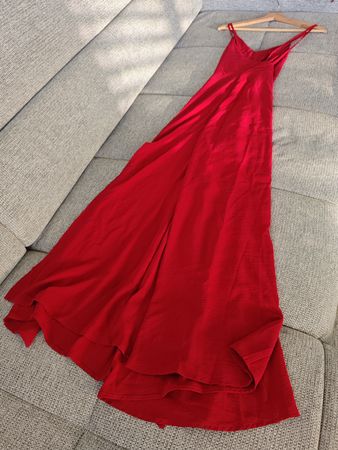 Red Maxi Dress Size M ❤️🍒