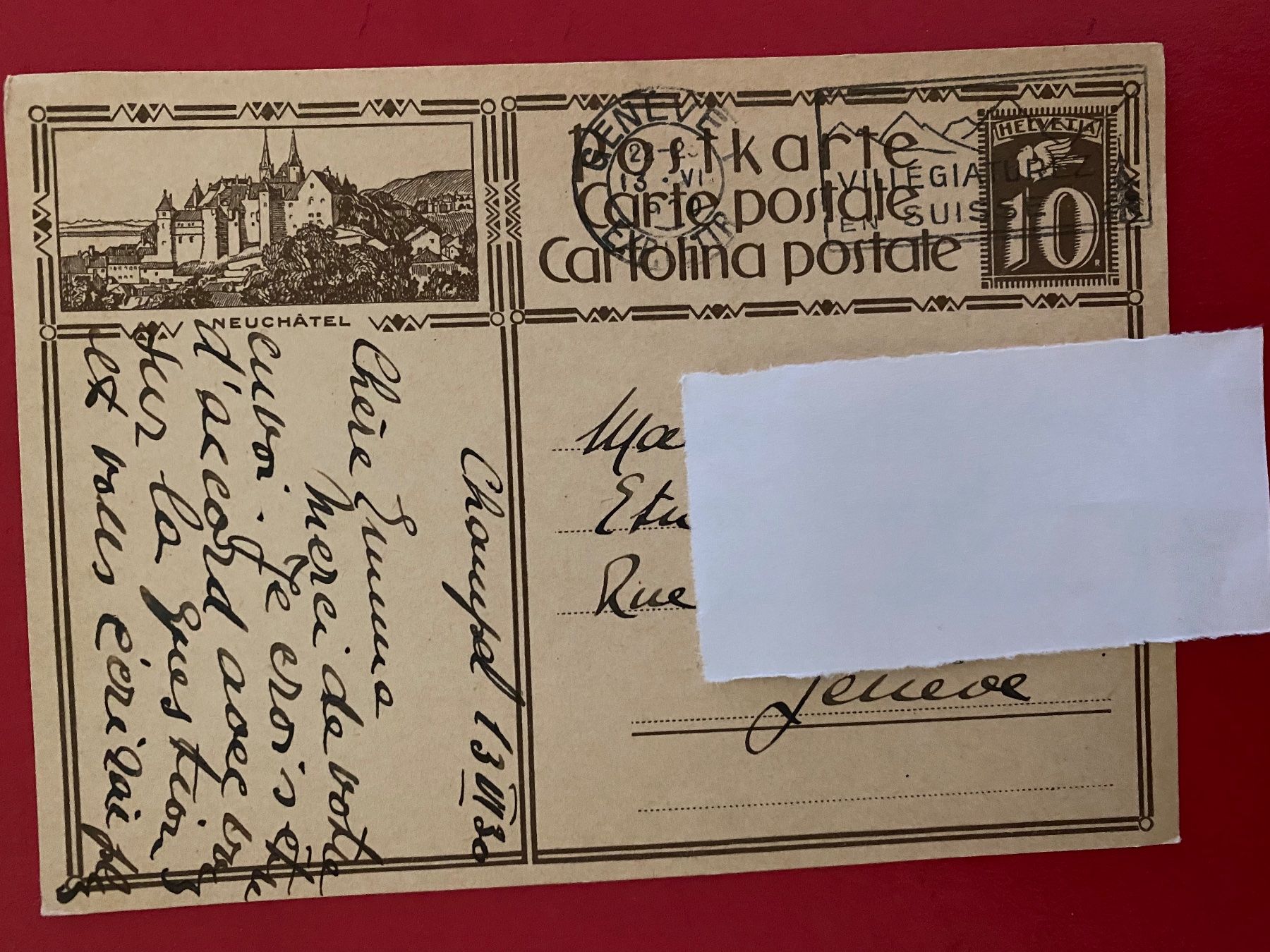 Cartoline postali: Cartes postales - Suisse – Usato da Petit-Lancy venduto da Solcarm 4
