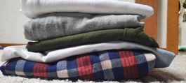 Herren Kleiderpaket Gr L 52 54 Shirt Hemd Hose Set lot 4000