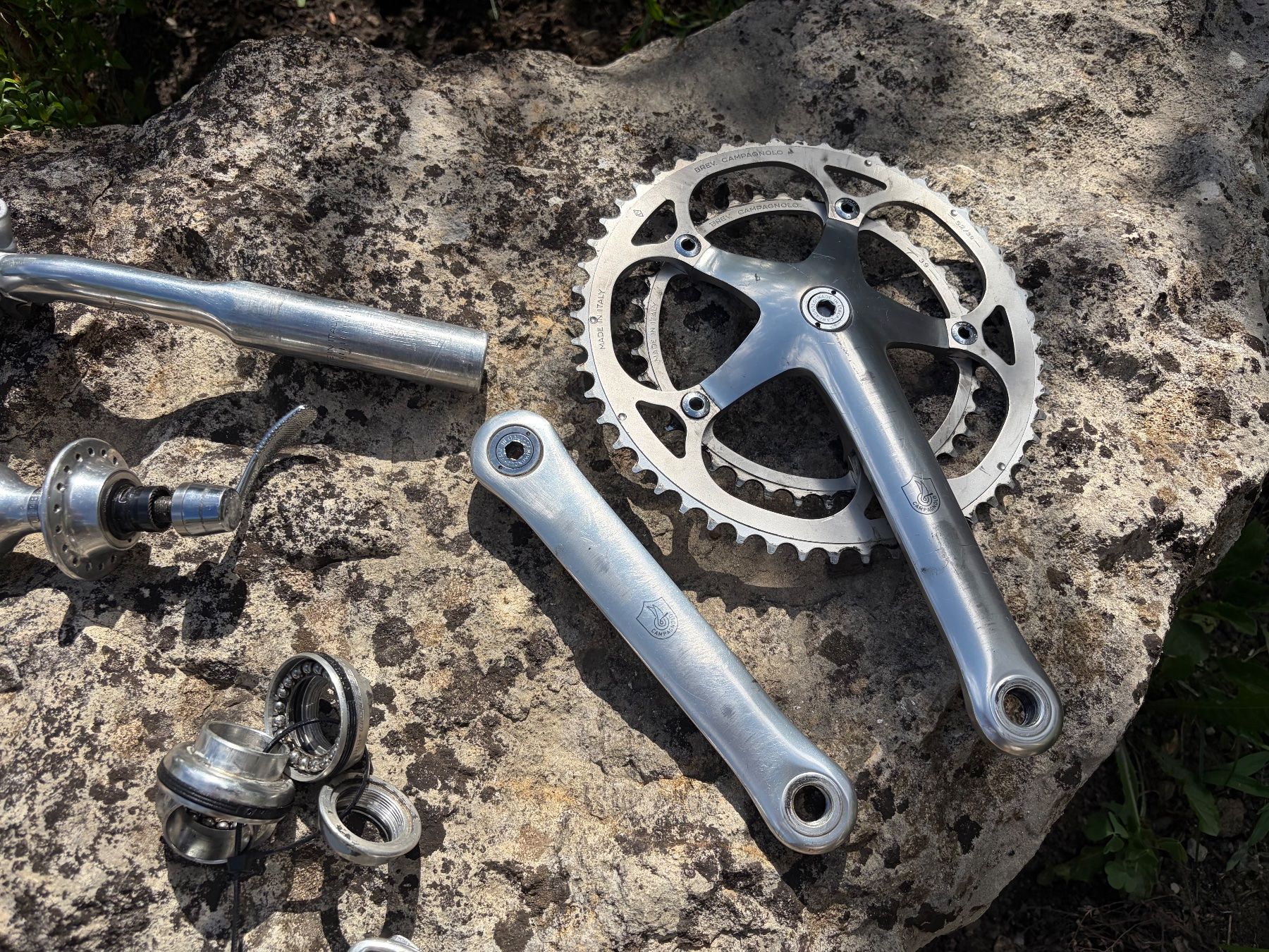 Ersatzteile: Campagnolo C Record Gruppe – Gebraucht aus Muttenz von Andy_620 2
