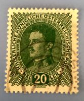 BRIEFMARKEN aus Österreich  Kaiser Karl I GESTEMPELT 