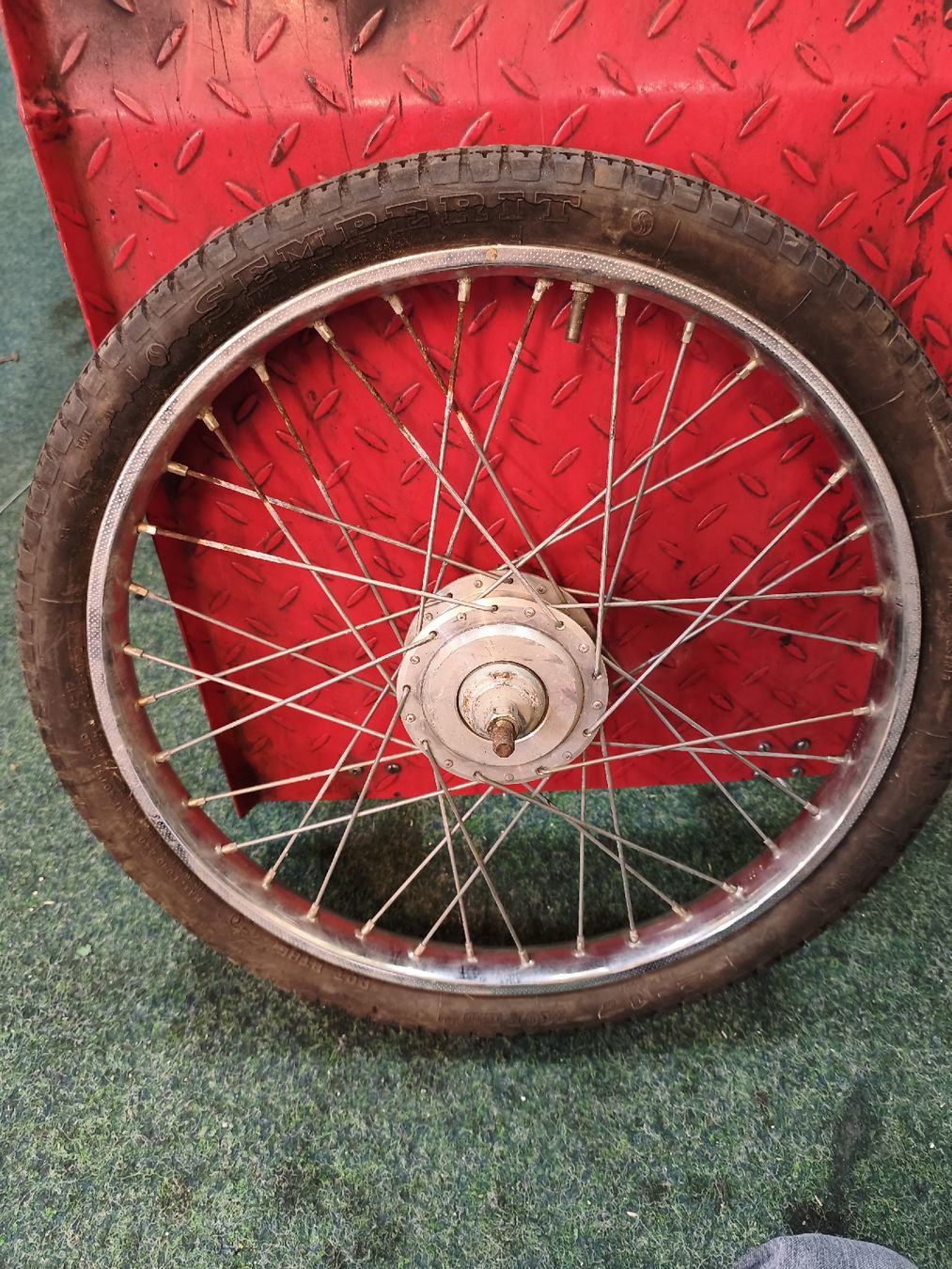Puch Parti ricambio per ciclomotori: Original Puch Maxi Vorderrad  – Usato da Münchwilen TG venduto da Denso33 2