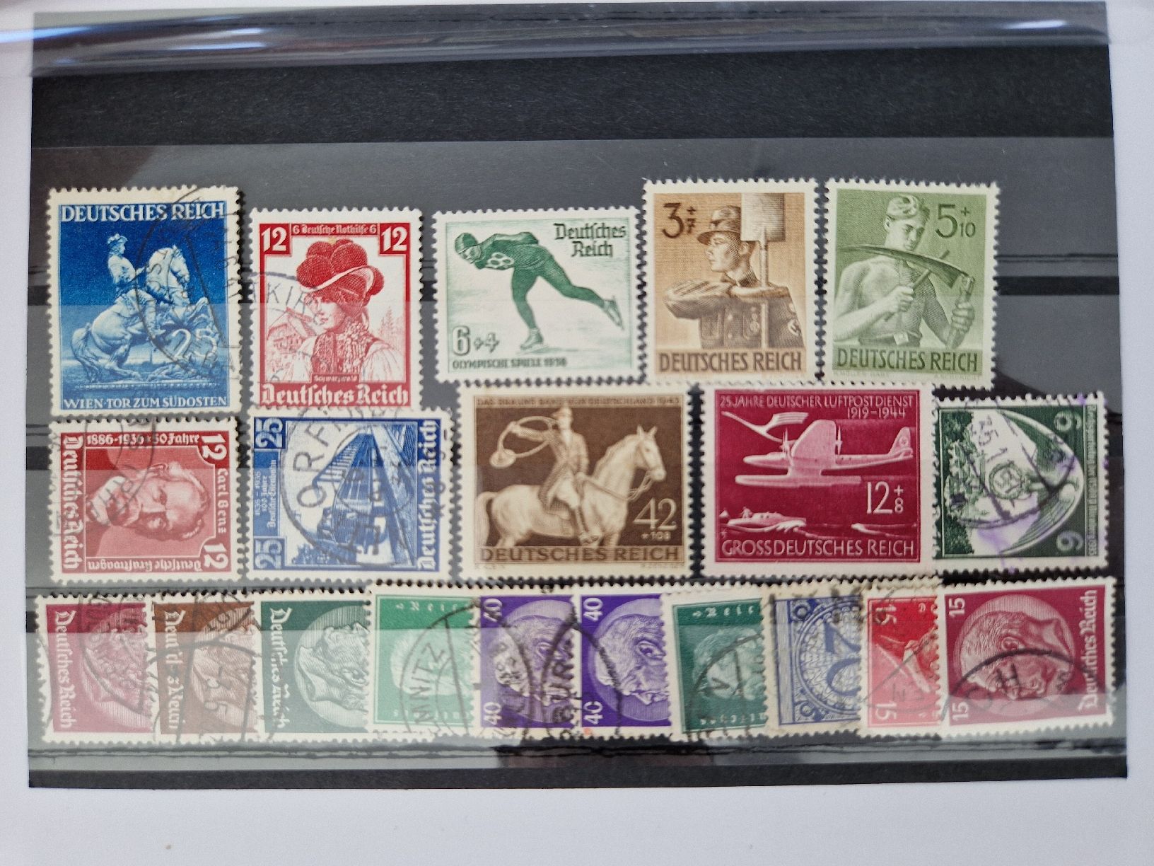 Tutti i francobolli: Deutsches Reich Briefmarken – Usato da St. Gallen venduto da Enrico_SG