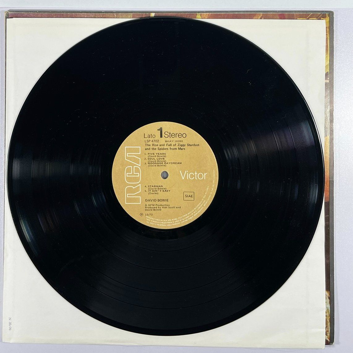 Vinyles: LP: DAVID BOWIE - Ziggy Stardust (1972) – D'occasion à Frenkendorf par Yard-Sale-2000 2
