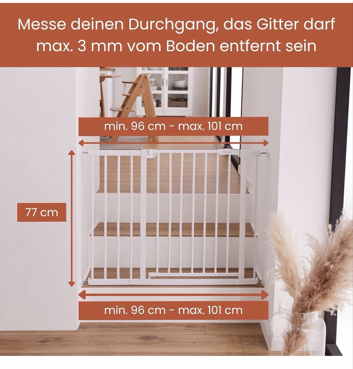 Sicherheit: Clear step gate 96-101 cm  – Gebraucht aus Zürich von mil_tg8p 4