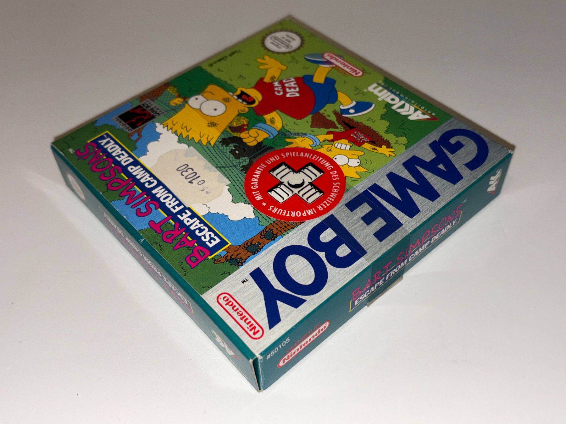 Nintendo Giochi: Bart Simpson's Escape from Camp Deadly - Game Boy - OVP – Usato da Zürich venduto da VintagePalace 5