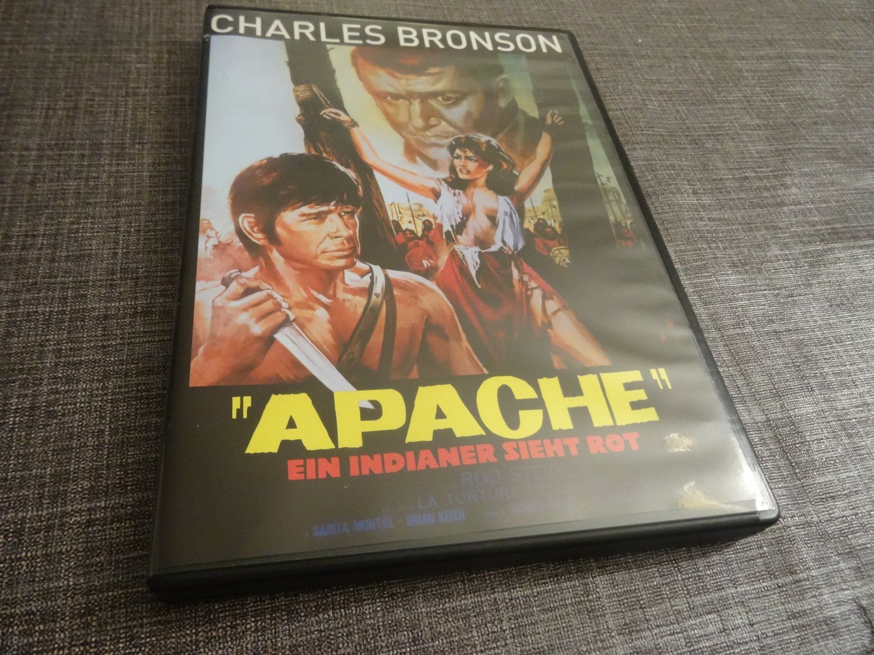 Tutti i DVDs: DVD Apache Ein Indianer sieht rot  Charles Bronson – Usato da Olten venduto da Disc-Verkauf