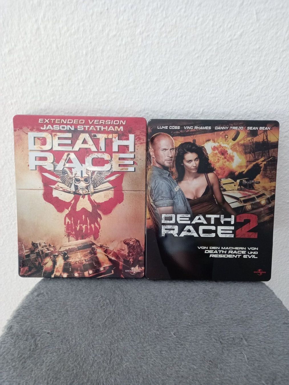 Tutti i DVDs: Blu - ray Death Race / 1 + 2 /Steelbook – Usato da Dübendorf venduto da 13geister