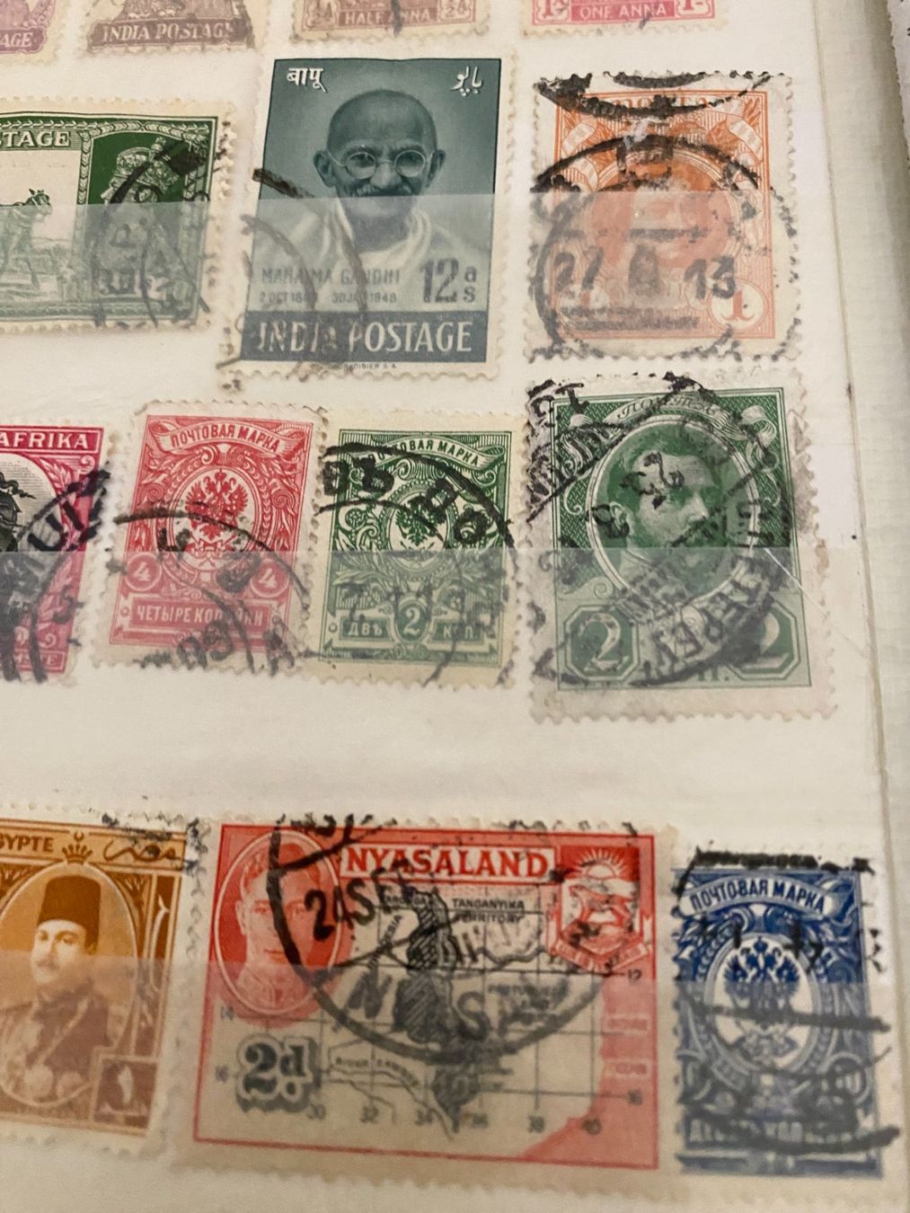Tutti i francobolli: Briefmarken Indien und diversen land – Usato da matten b. interlaken venduto da jfran17 4
