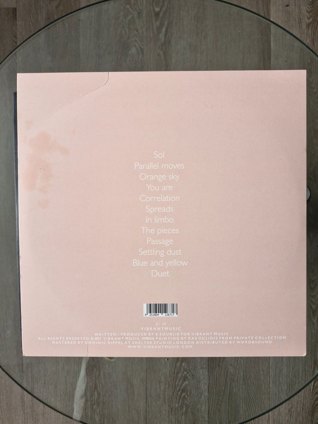 Dischi in vinile: LP Fluxion -  Parallel Moves – Usato da Aadorf venduto da MediaGuru 1