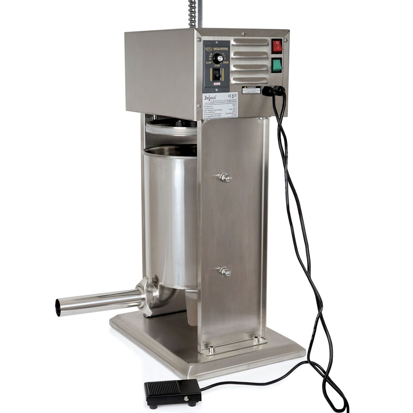 Elettrodomestici da cucina: Profi elektrisch Wurstfüllmaschine 10L – Nuovo e nell'imballaggio originale da Bottighofen venduto da zaap