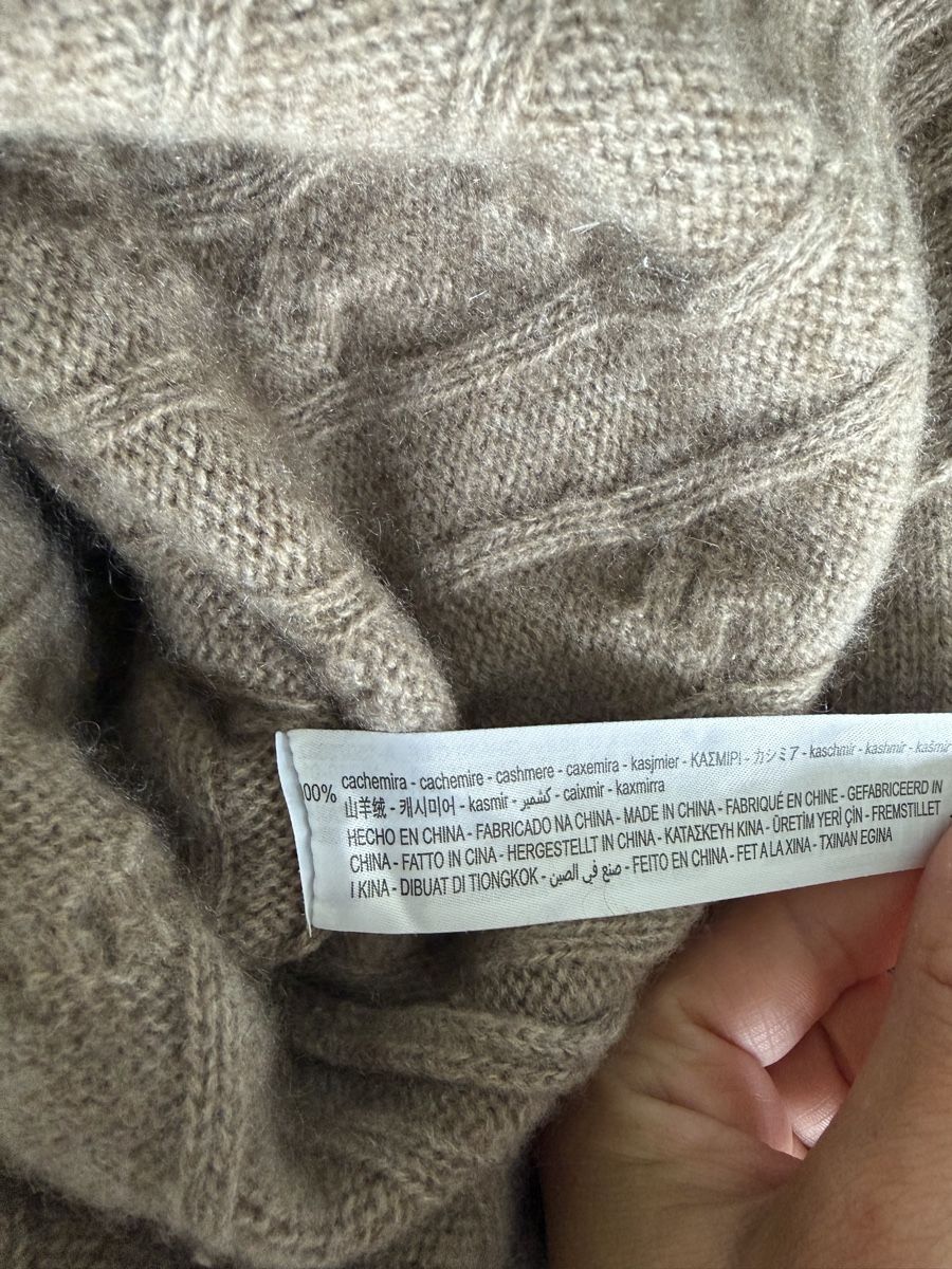 Zara Maglioni & Felpe: Brown cable knit ZARA 100% cashmere  – Nuovo (secondo la descrizione) da Uster venduto da Monika_OB 9
