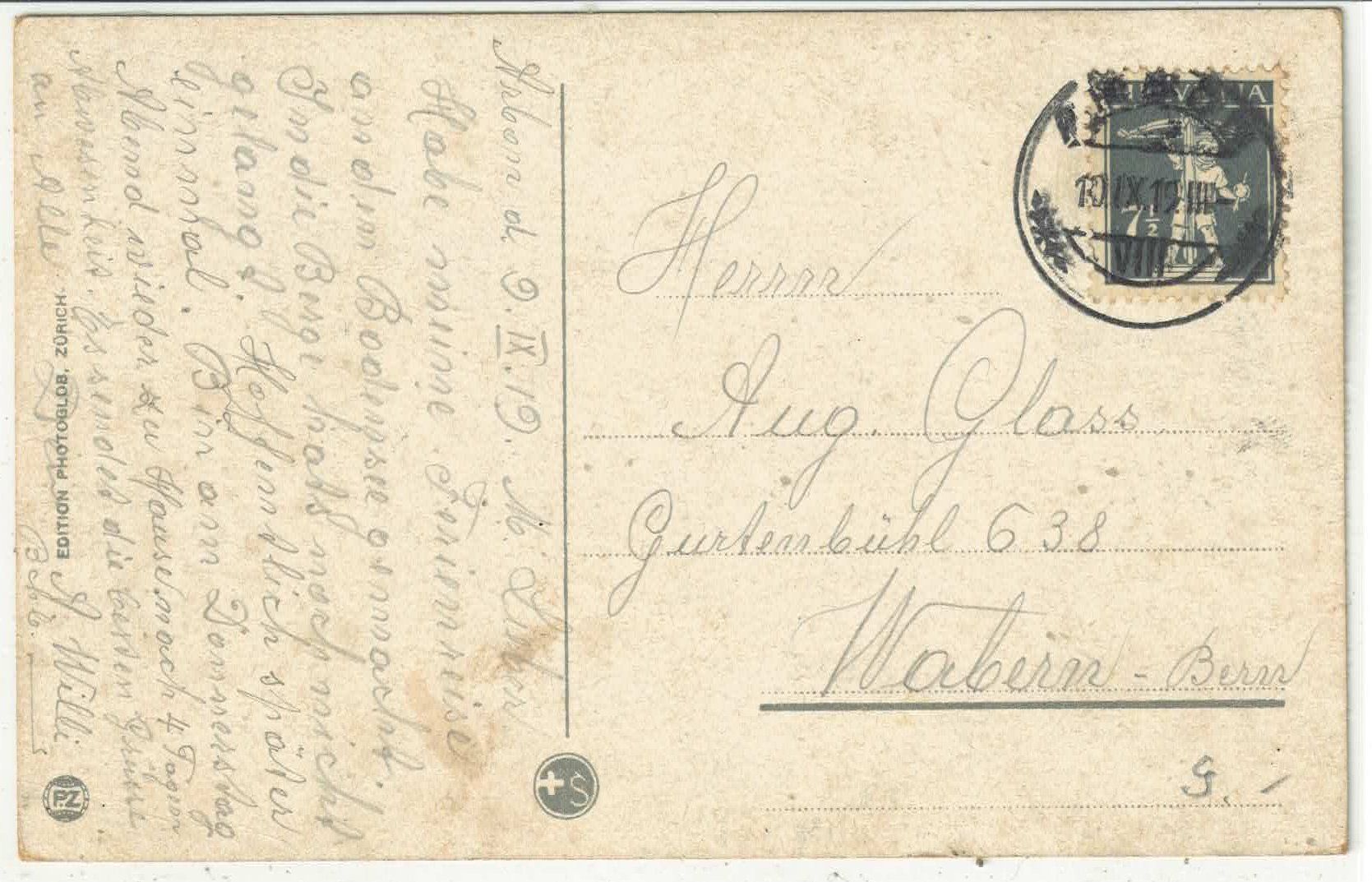 Cartoline postali: Arbon - Stadtpartie - Litho – Usato da Ettingen venduto da Kartenplanet 1