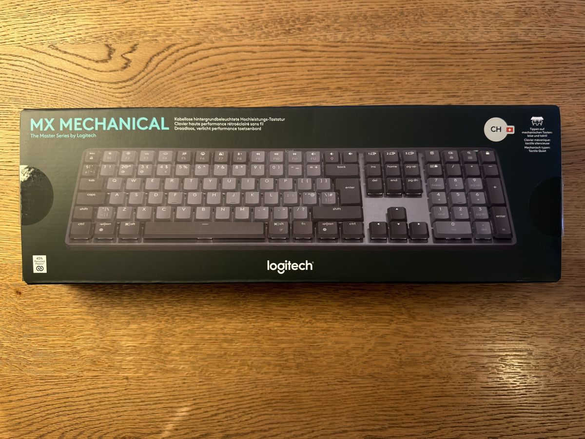 Logitech Tastiere: Logitech MX Mechanical Keyboard CH – Usato da Oberkirch LU venduto da Ricakku