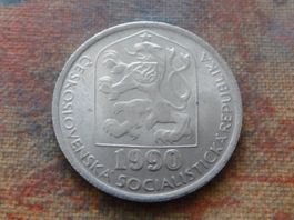 TCHECOSLOVAQUIE  50  Haleru   1990