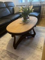 Ovaler Couchtisch, Holz, Vintage Look, Top Zustand!