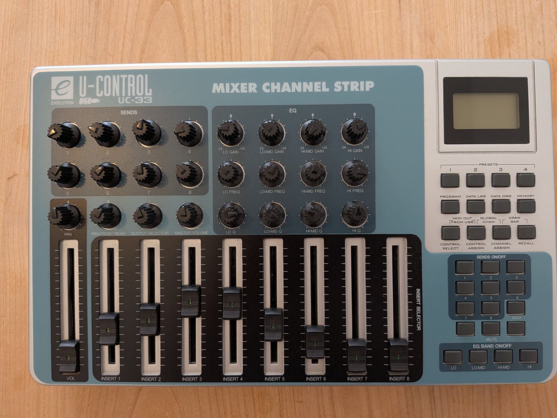 Sistema di controllo: Evolution U-Control UC-33 MIDI-Controller – Usato da Zürich venduto da miccli