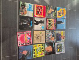 Schallplatten, bunt gemischt, 16 Stk, Vintage