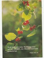 Blumenkarte