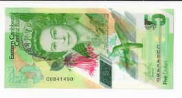 Banknote East Caribbean, 5 Dollar, UNZ