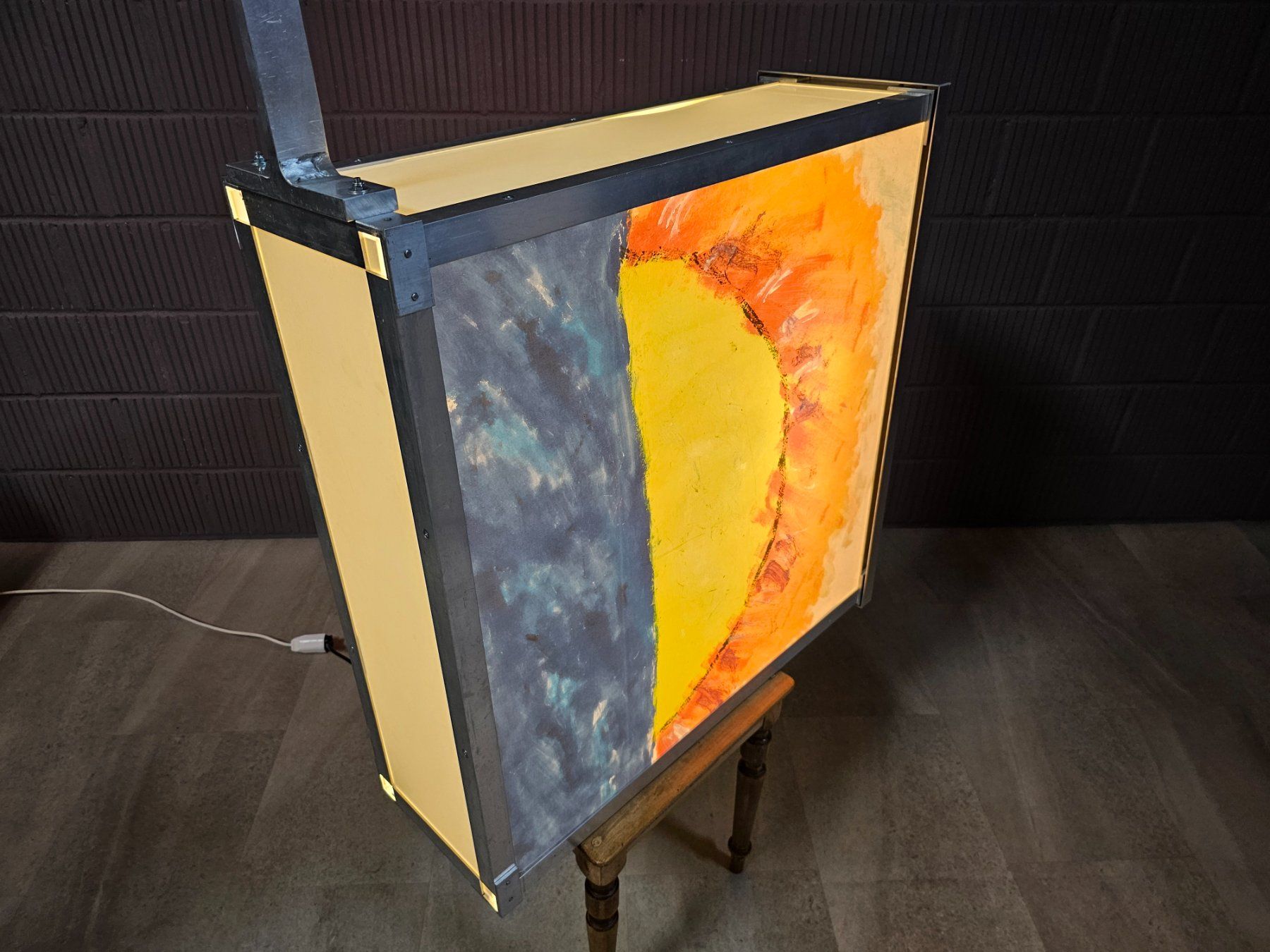 Lampade: Lightbox Alu Leuchtkasten Outdoor Werbeleuchte Sunset – Usato da Nottwil venduto da Wondewa-Shop 9