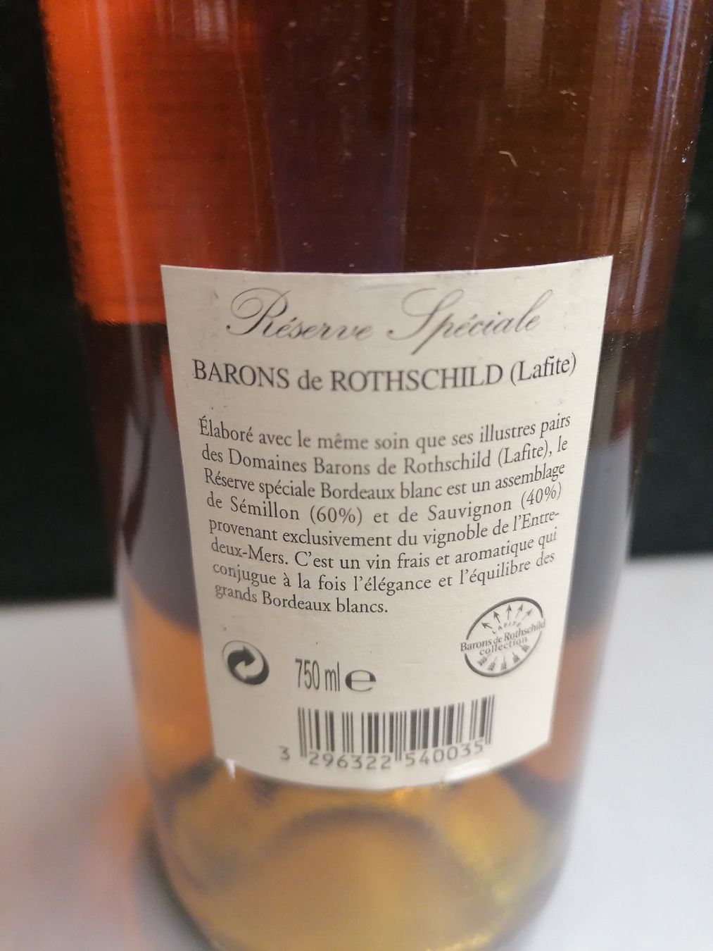 Wein: BORDEAUX BARONS DE ROTHSCHILD LAFITE 2008 – Neu (gemäss Beschreibung) aus Genève von Leboucheoreilles 5