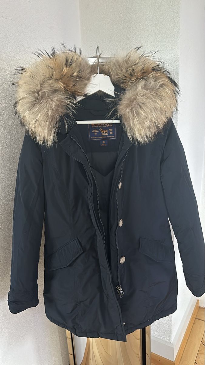 Woolrich Giacche: WOOLRICH Parka XS Navyblau – Usato da Bern venduto da homeinterior