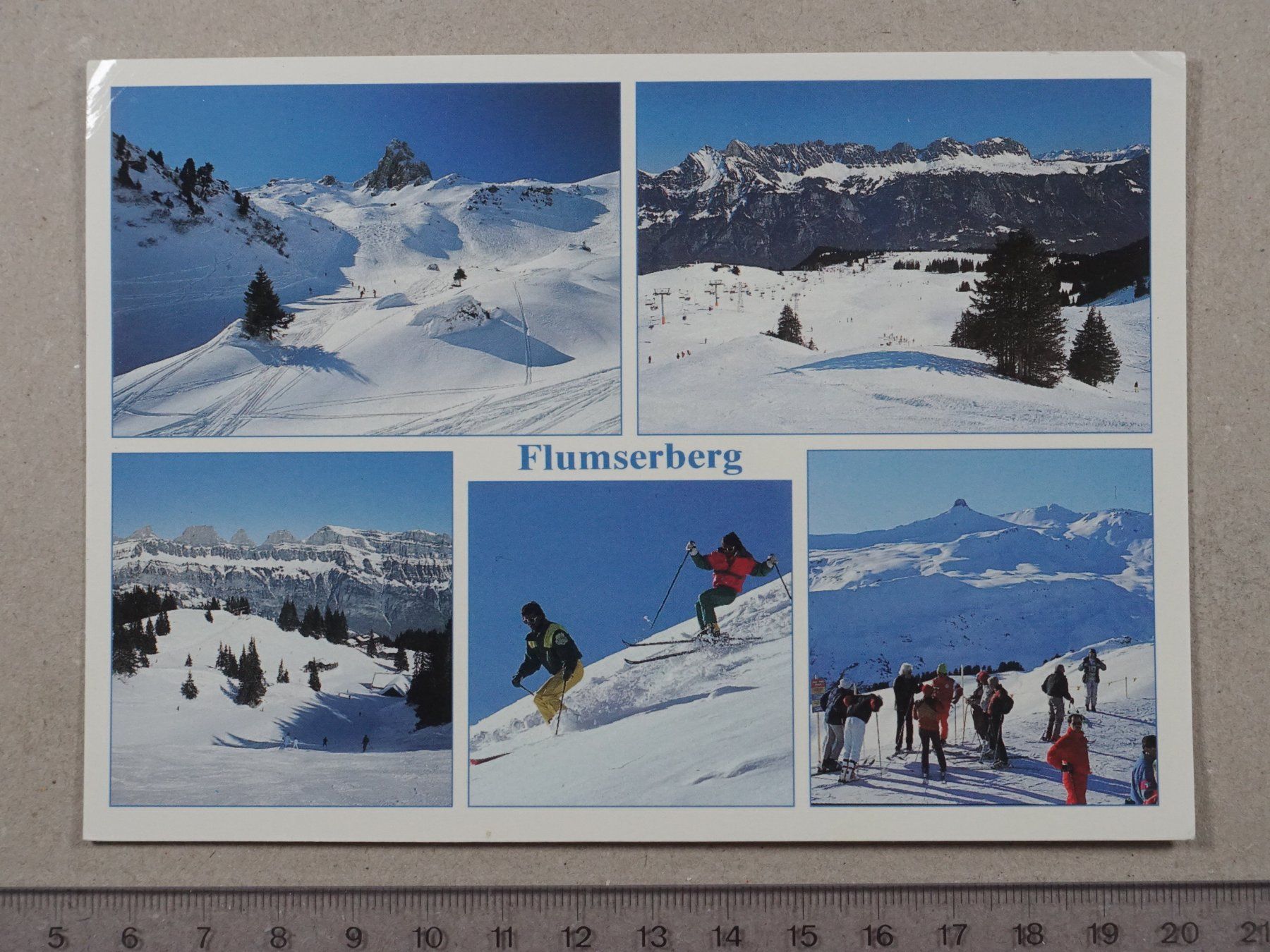 Cartes postales: Flumserberg, Ski – D'occasion à Lenzburg par fh1