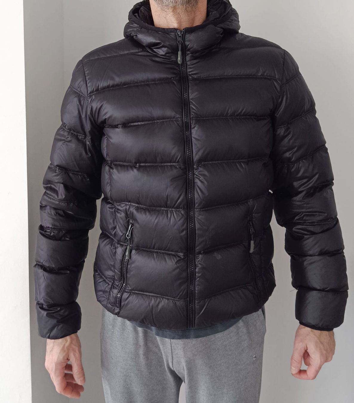 CMP Giacche: Piumino CMP nero con cappuccio – Usato da Bellinzona venduto da gab_t52k