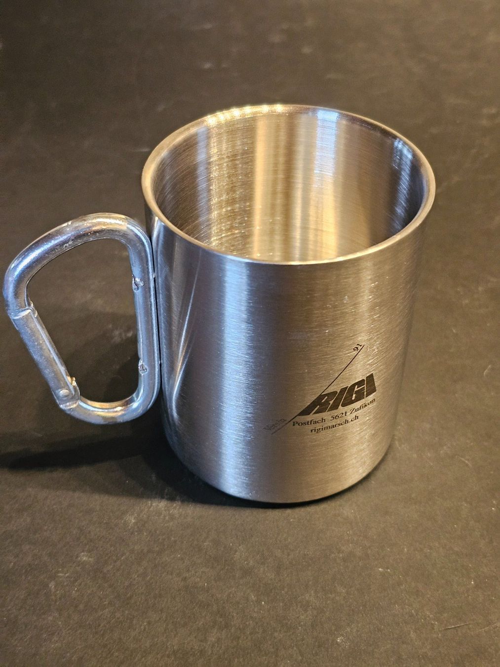 Tasses: Wandertasse mit Karabiner – D'occasion à Meisterschwanden par Hummer21