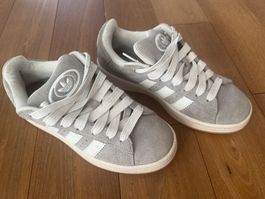 Adidas Campus Sneaker grau Wildleder Grösse 38 gebraucht