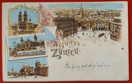 Gruss aus Zürich 1900