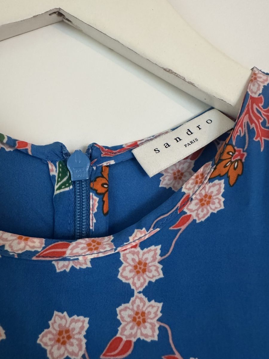 Sandro Kleider: Sandro Paris Maxikleid, Seide, Gr. 36, – Gebraucht aus Kilchberg ZH von MaM82 5