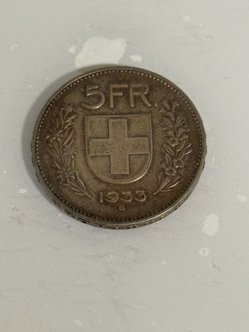 Tutti le monete: 5 Franken 1933  Silber – Usato da Wallisellen venduto da SWISS_SILVER1 1