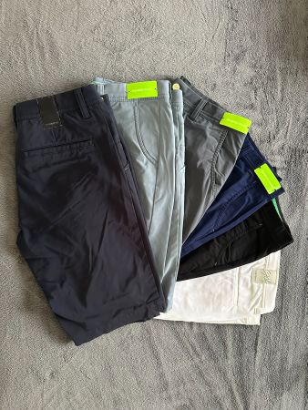 6 Stück Alberto Golfhosen in Kurz - Grösse 48 / M / 33