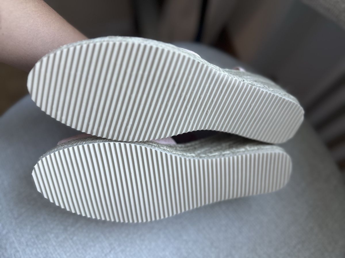 Damenschuhe: Neue Keilabsatz Sandalen hellrosa – Neu und originalverpackt aus Zürich von Chez_Dali 3