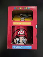 Super Mario Geschenkset mit Tasse, Untersetzer