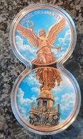 2× 1 Unze Kupfer Medaille, Kupfer 999, Angel of Liberty!!!