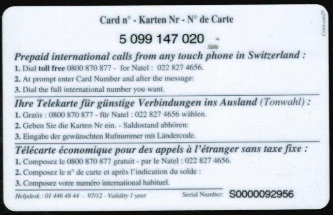 Cartes de téléphone: Teleline Telefonkarte 30 Fr Oldtimer Auto – D'occasion à Zürich par Tolima194 1