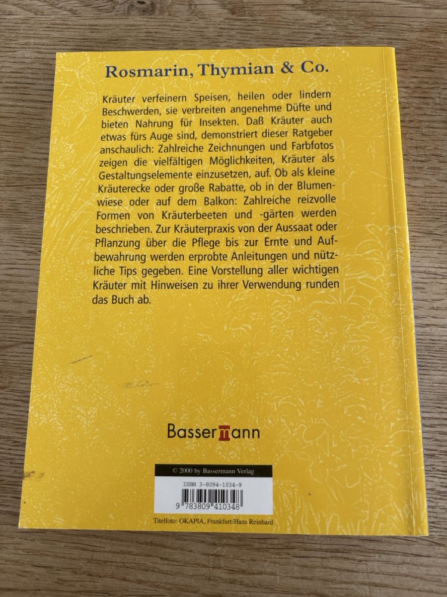 Livres: Kräutergarten  – D'occasion à Schlierbach par Stee09 1