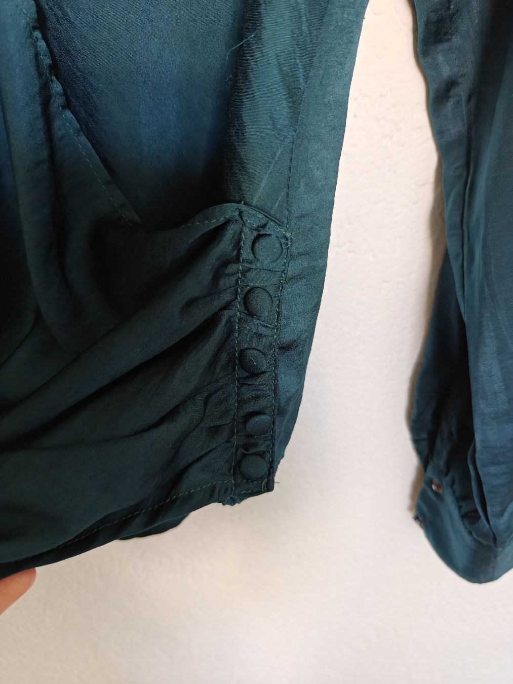Camicette: Teal coloured long armed blouse size XS – Usato da Lonay venduto da ari_2xzm 2