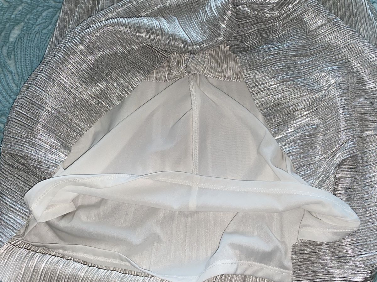 Esprit Kleider: Cocktailkleid Silber ärmellos Esprit NEU Grösse S – Neu (gemäss Beschreibung) aus Oberrohrdorf von Desteny1 3