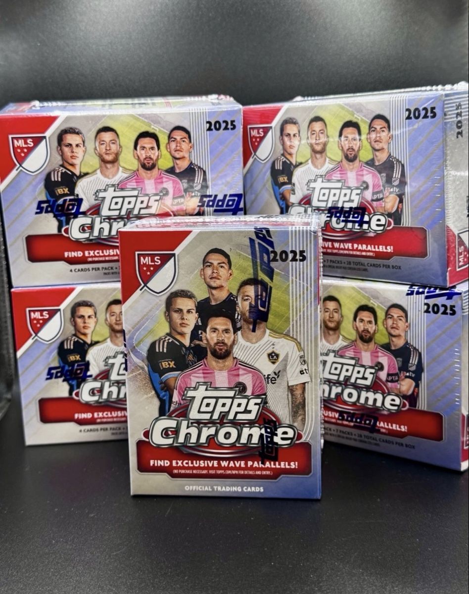 Topps Carte collezionabili: 10x Topps MLS Value Box – Nuovo e nell'imballaggio originale da Ibach venduto da fashionrenewable