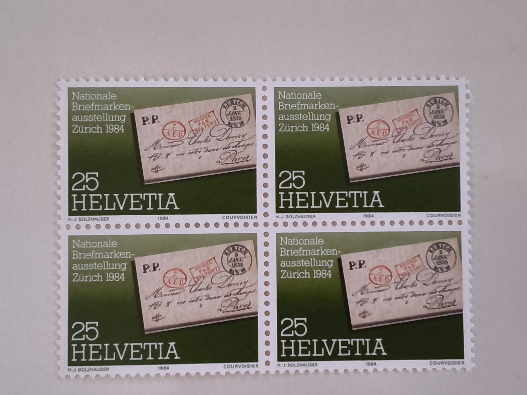 Tutti i francobolli: Set NEUE Briefmarken Helvetia – Nuovo (secondo la descrizione) da Hallau venduto da histoiremerveilleuse 3
