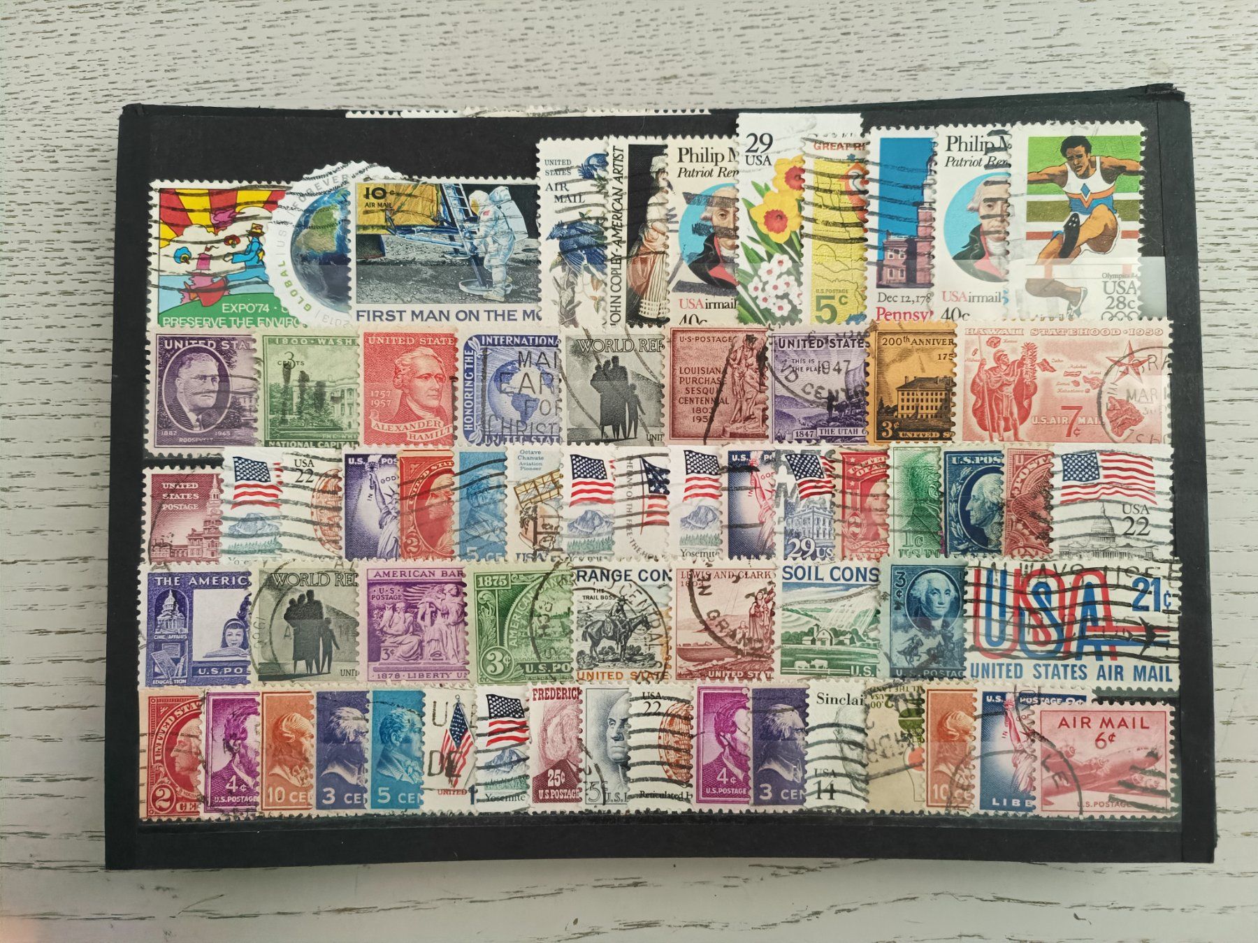 Tutti i francobolli: tolles USA Lot gestempelt – Usato da Dübendorf venduto da goeggi79